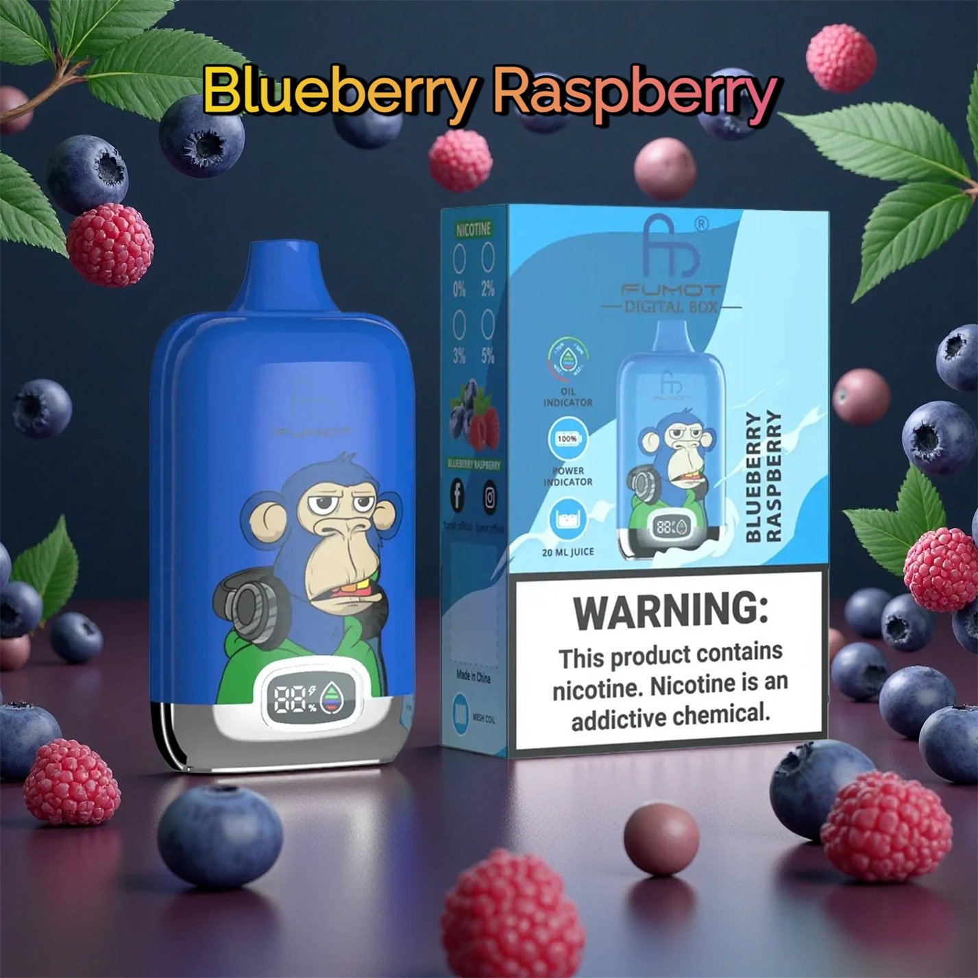 blueberry raspberry randm tornado 12000
