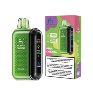 single device and retail box for pina colada fumot tornado 20000