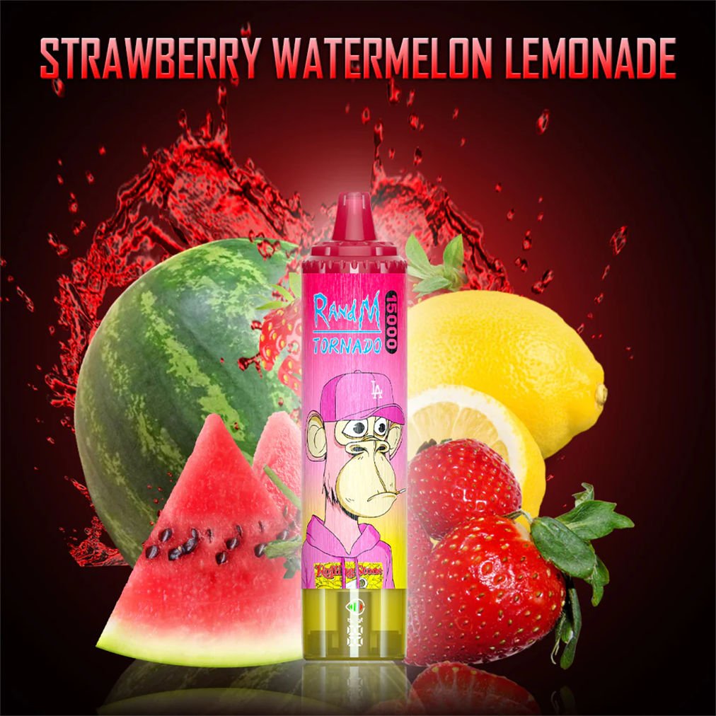strawberry watermelon lemonade fumot randm tornado 15000