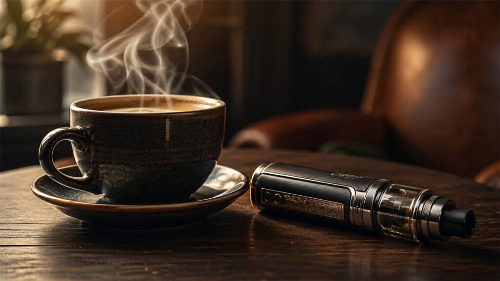 Dispositivos Vape y Café Matutino: La ciencia de la concentración matutina