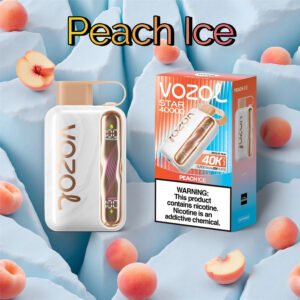 vozol star 40k peach ice