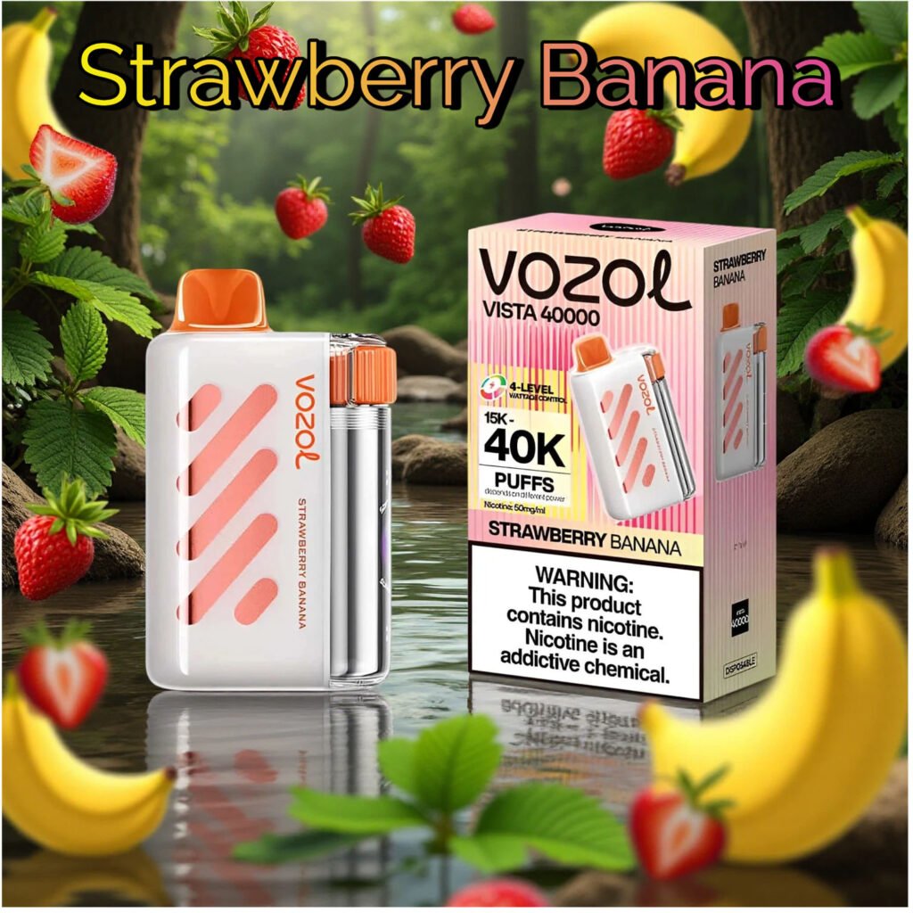 vozol vista 40k strawberry banana
