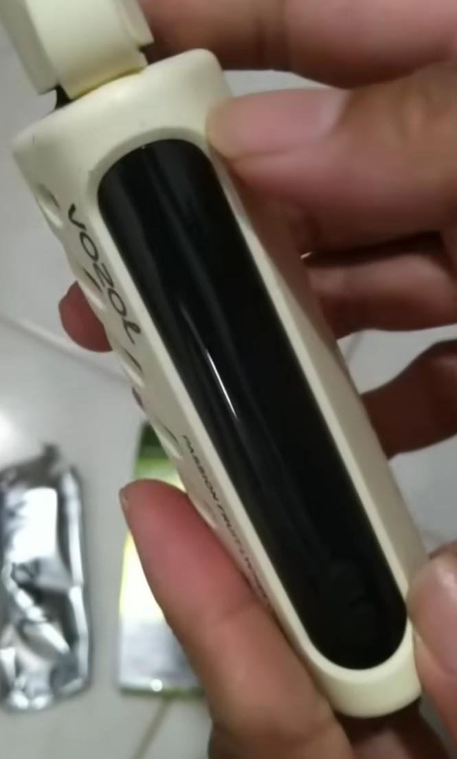 o ecrã do vozol gear shisha 25000 em modo de espera desligado
