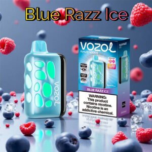 vozol rave 40k blue razz ice