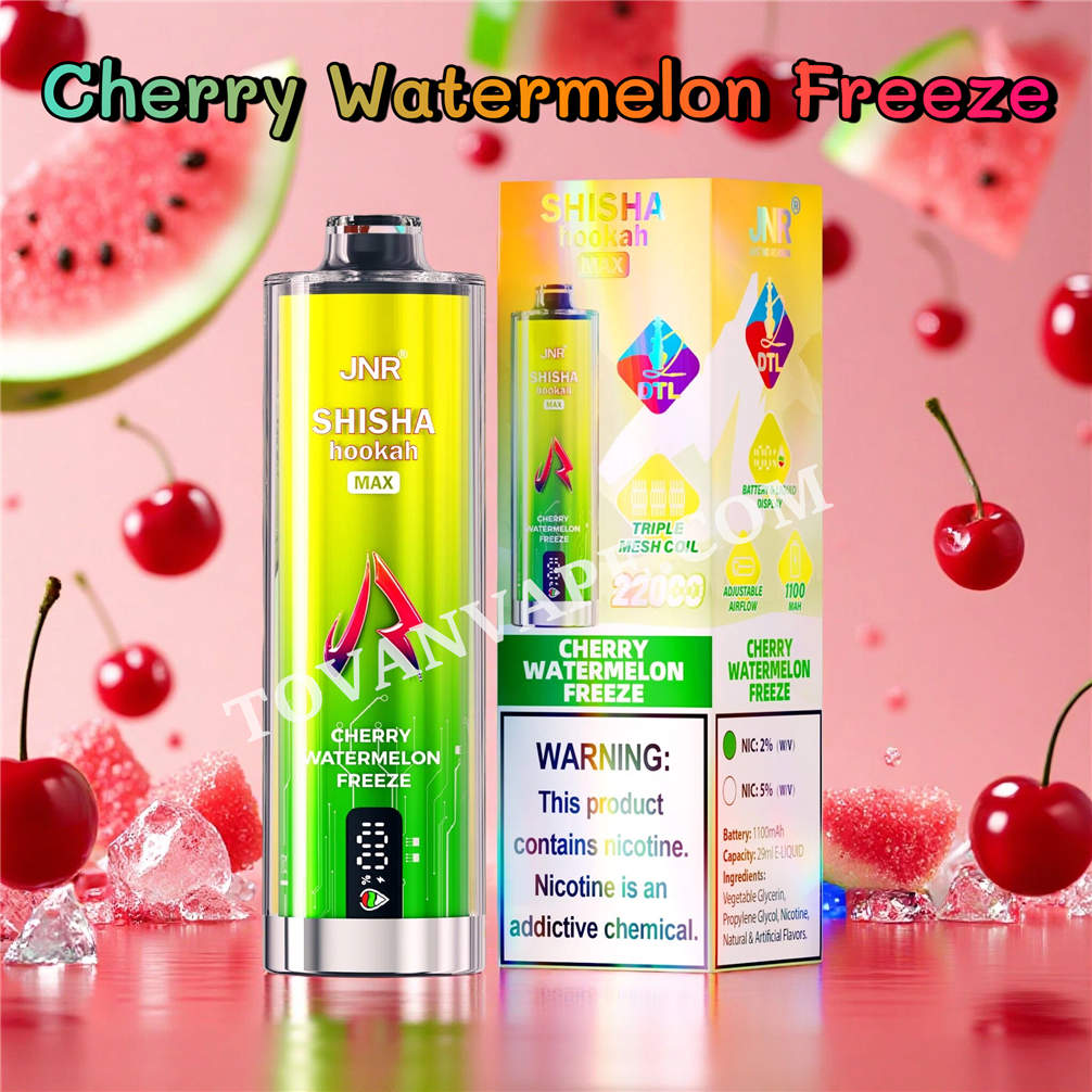 cherry watermelon freeze jnr shisha max 22000 cherry watermelon freeze jnr shisha max 22000