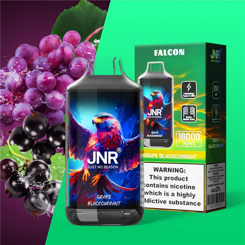jnr falcon 16000 uva grosella negra y envasado al por menor