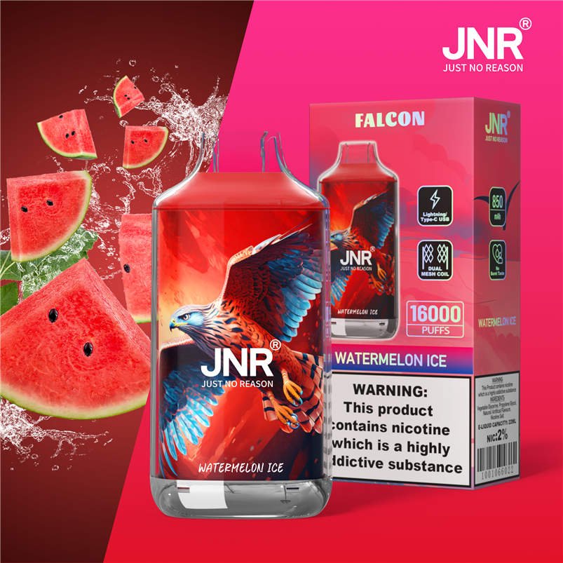 jnr falcon 16000 watermelon ice y embalaje para la venta al por menor