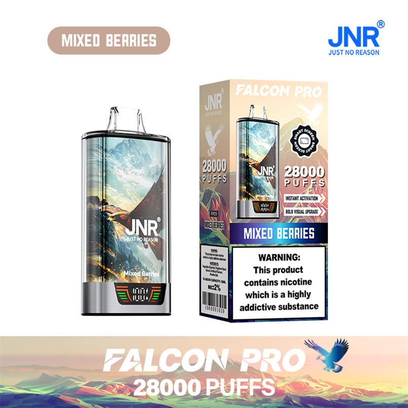 jnr falcon pro 28000 mixed berries with official retail box jnr falcon pro 28000 mixed berries with official retail box