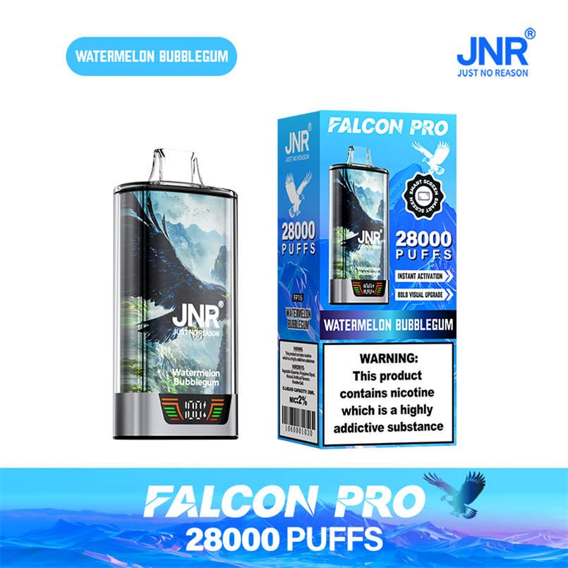 jnr falcon pro 28000 watermelon bubblegum with official retail box