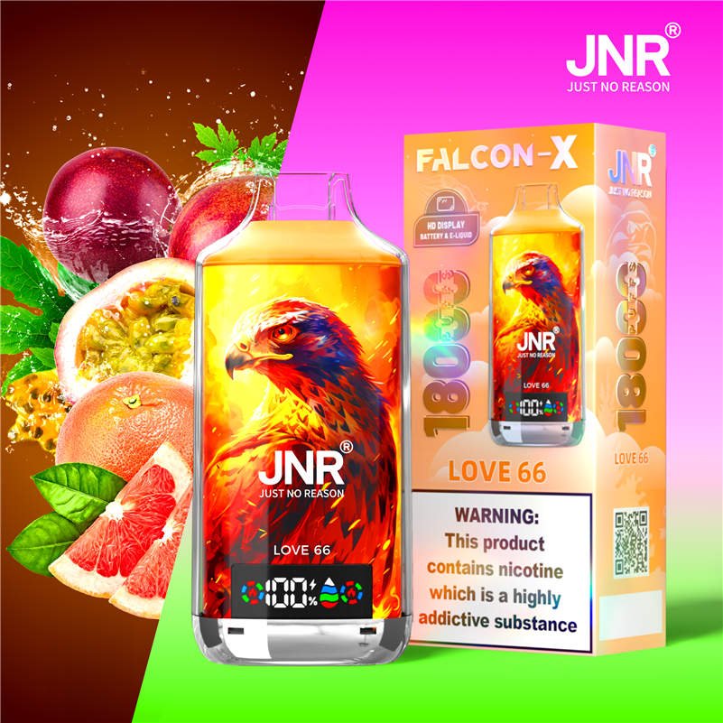 jnr falcon x 18000 love 66 and retail packaging