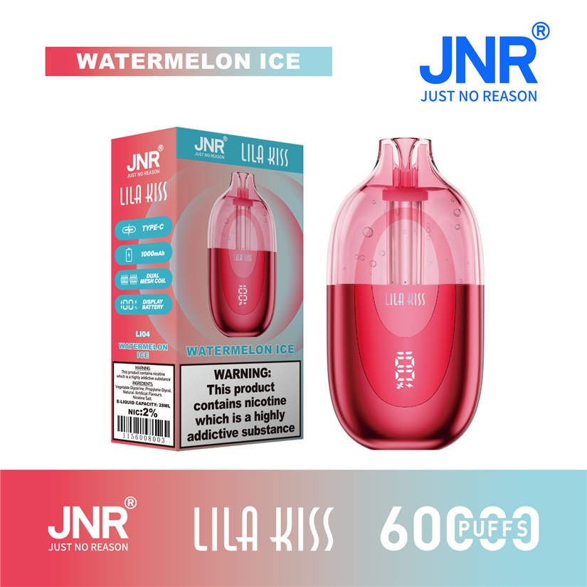 jnr lila kiss 60000 watermelon ice with official retail box
