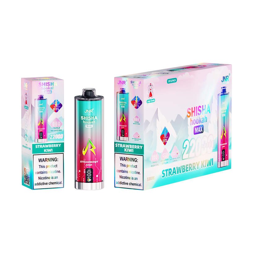 jnr shisha max 22k strawberry kiwi stock items with large display box jnr shisha max 22k strawberry kiwi stock items with large display box