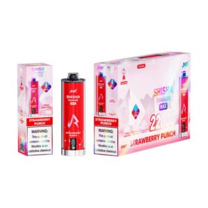 jnr shisha max 22k strawberry punch stock items with large display box