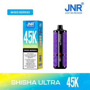 jnr shisha ultra 45k mixed berries with retail packaging