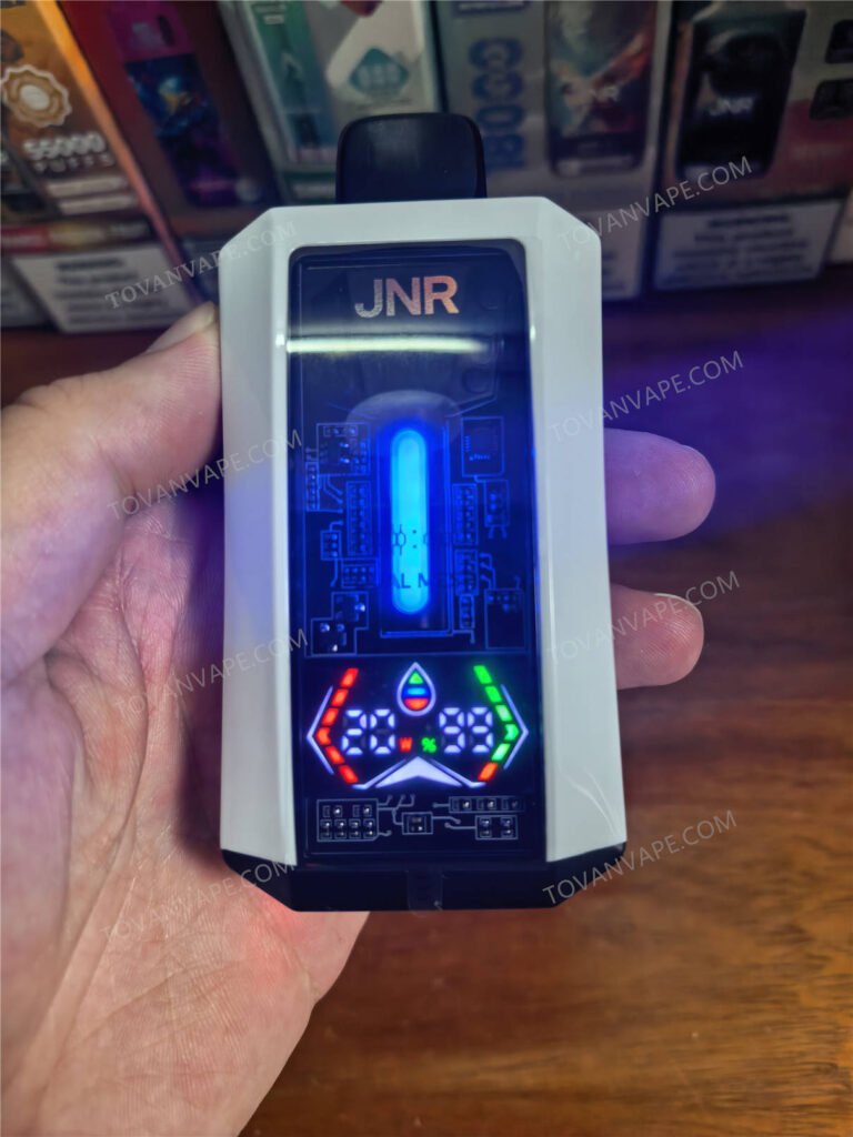 jnr tank pro 33000 smart screen illuminating during an active puff jnr tank pro 33000 smart screen illuminating during an active puff