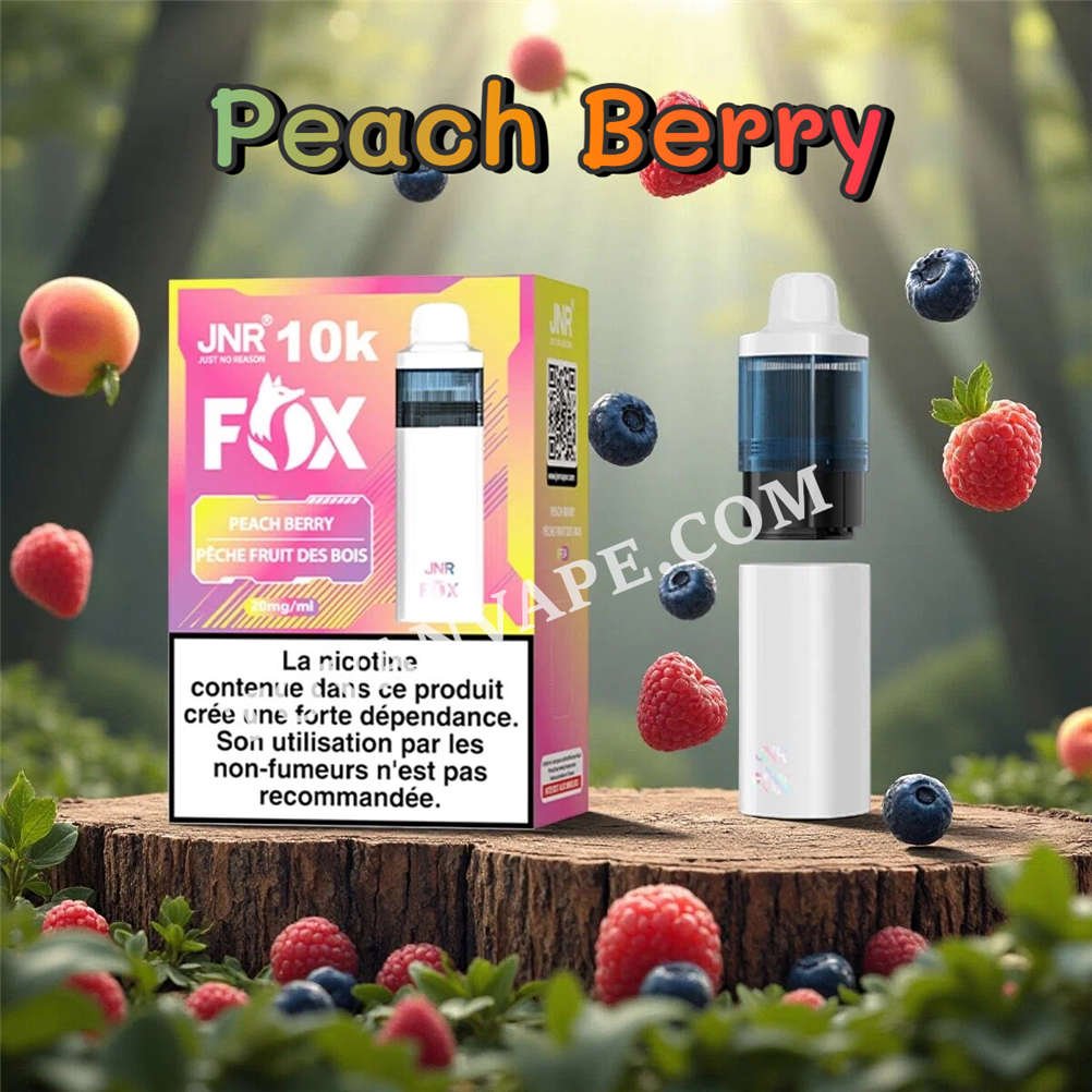 peach berry jnr fox 10000