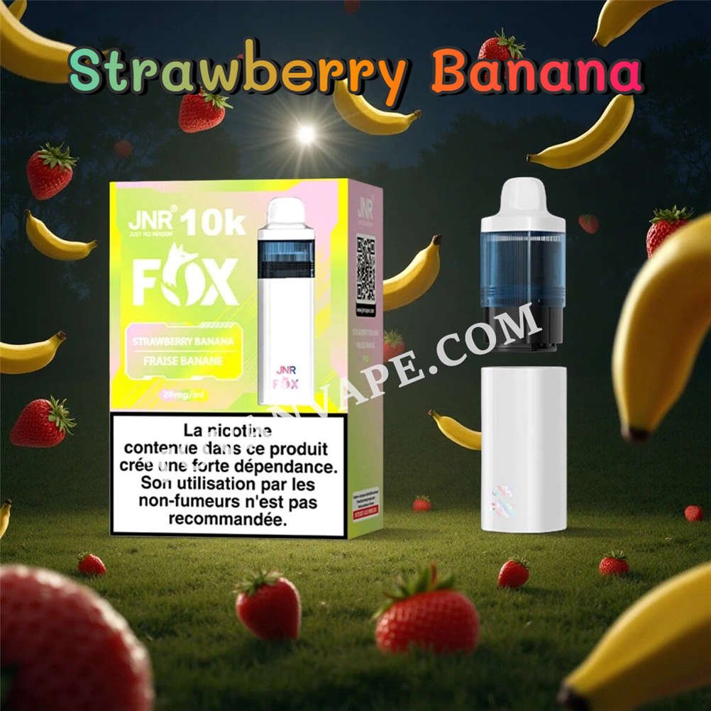 strawberry banana jnr fox 10000