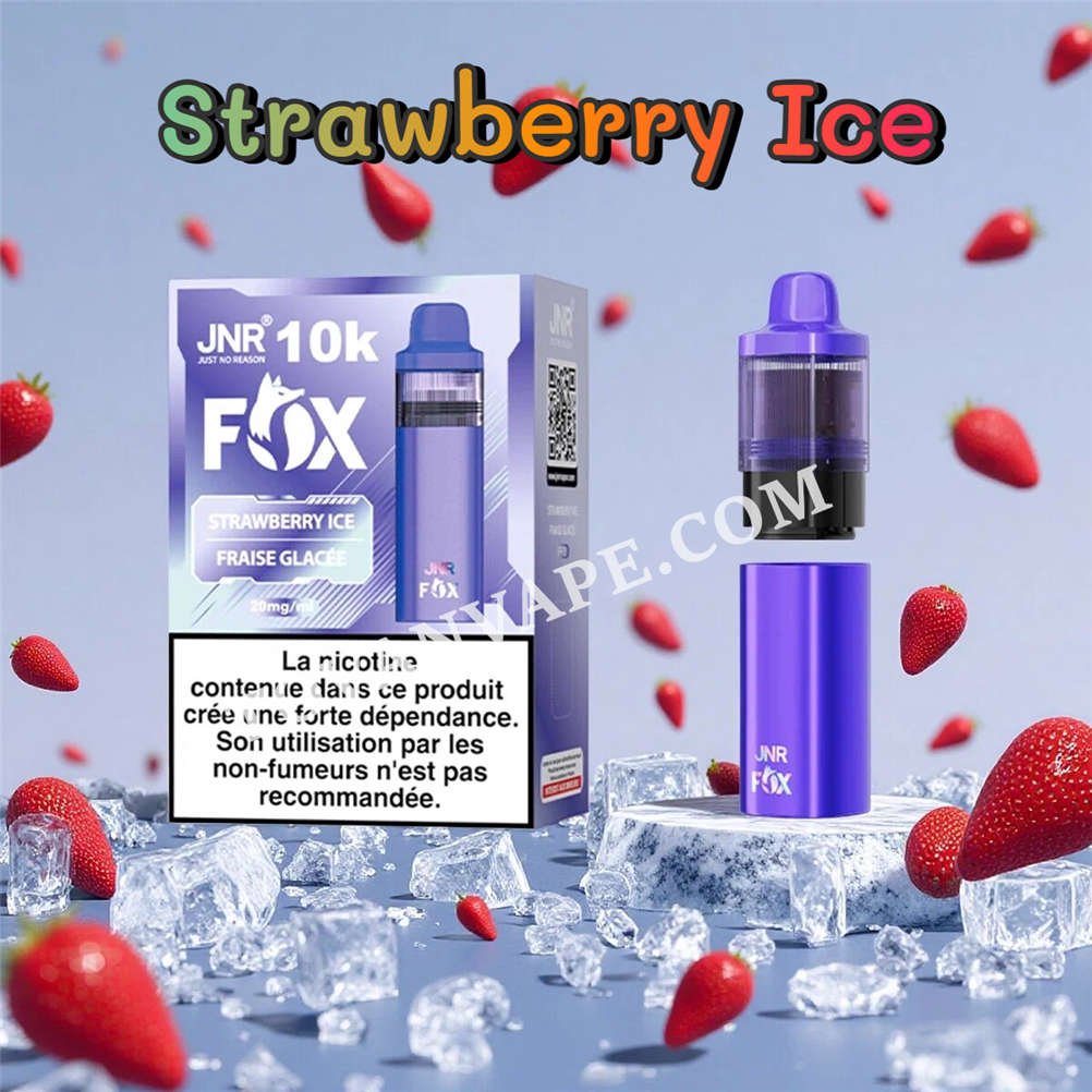 strawberry ice jnr fox 10000