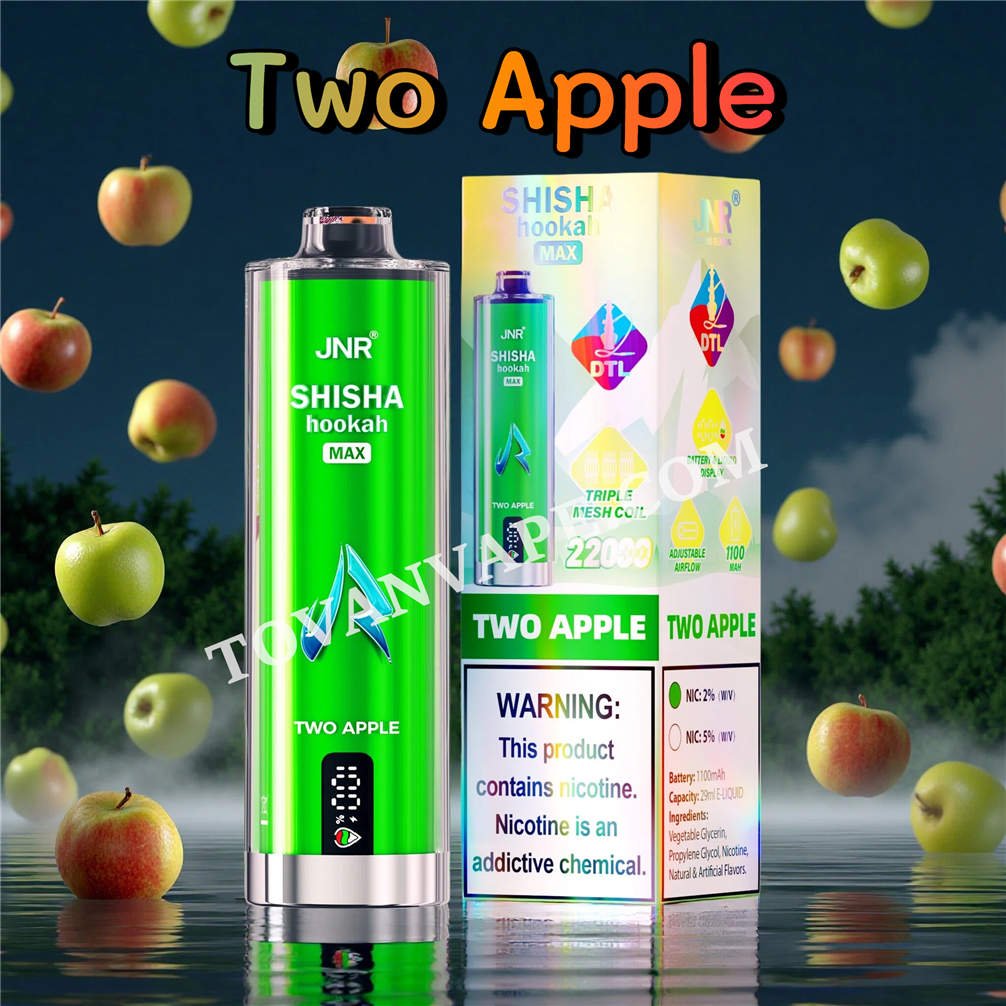 two apple jnr shisha max 22000