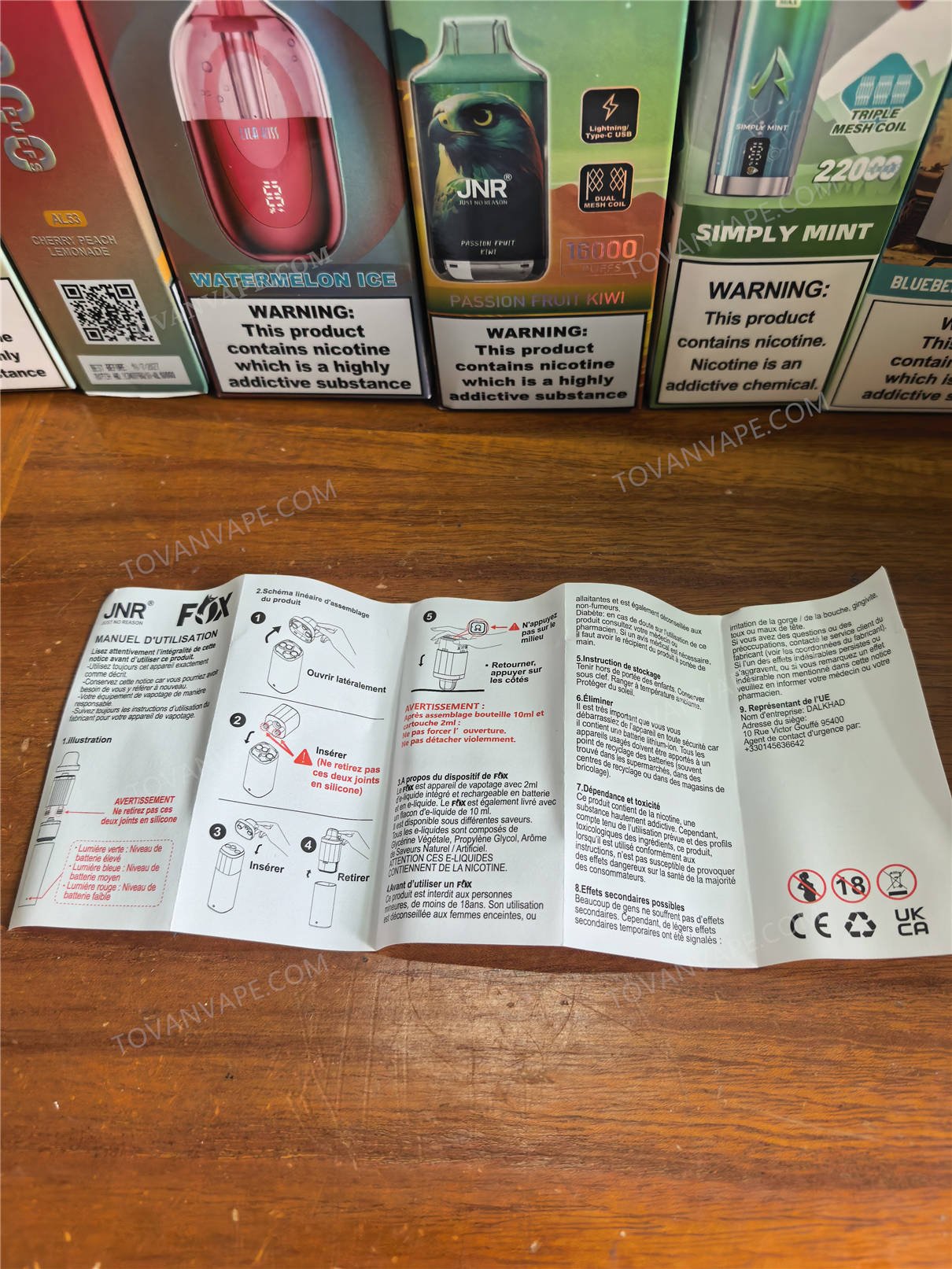 user manual and operating guide for the jnr fox 10k