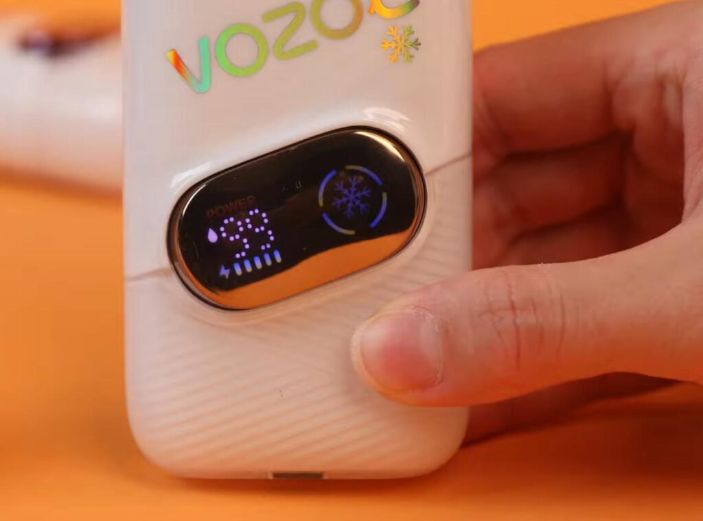 vozol star click 50k schermo intelligente e pulsante per la regolazione del livello del ghiaccio Dettagli