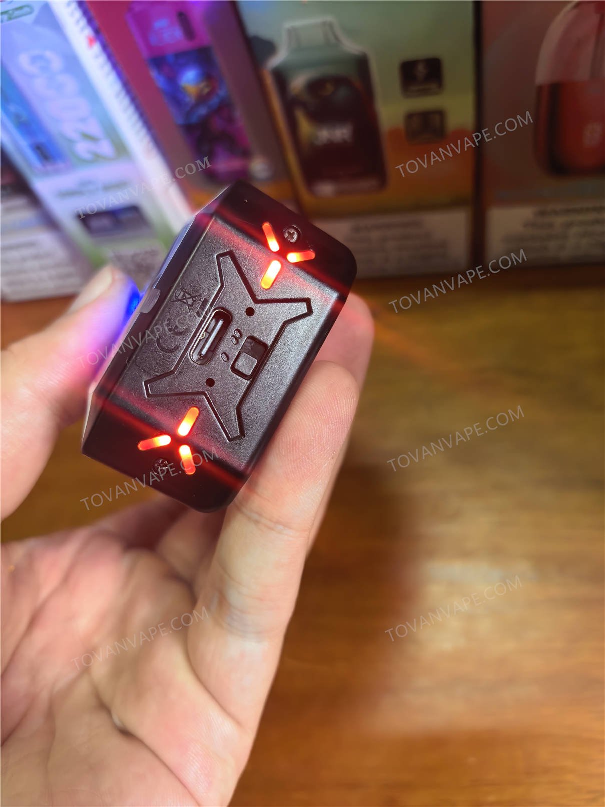 wattage control switch on the jnr tank pro 33k adjusted to the 15w position