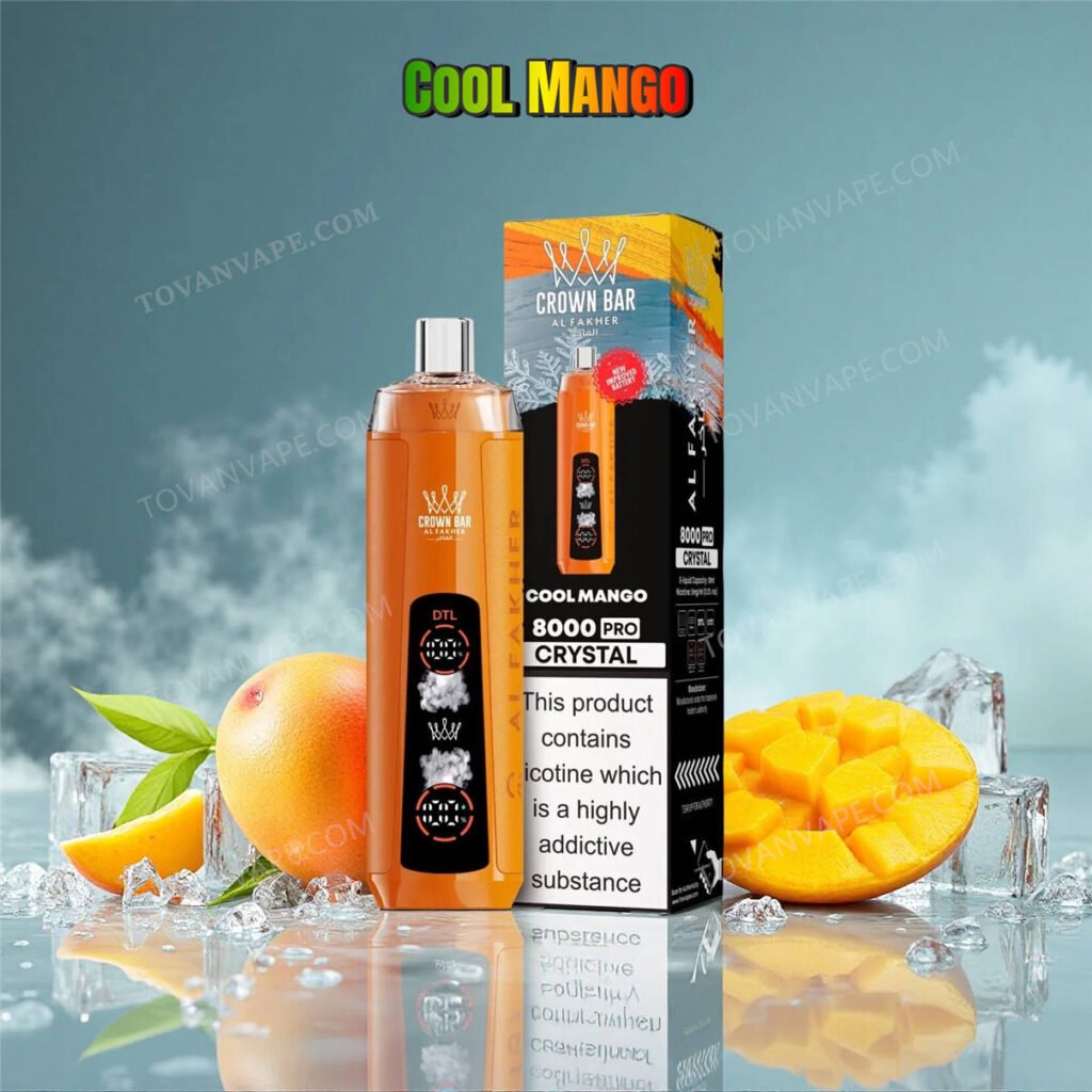 al fakher 8k crystal cool mango flavor located in the center of cut tropical mangoes and cold ice al fakher 8k crystal cool mango flavor located in the center of cut tropical mangoes and cold ice