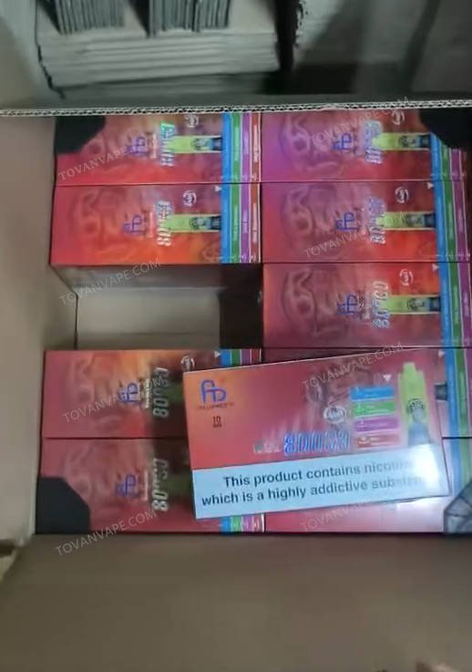 bulk shipping carton of 400 pcs fumot eco 4in1 80k vapes