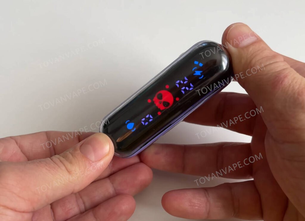 elfbar gh 23000 Smart-Display mit Anzeige des Turbo-Modus