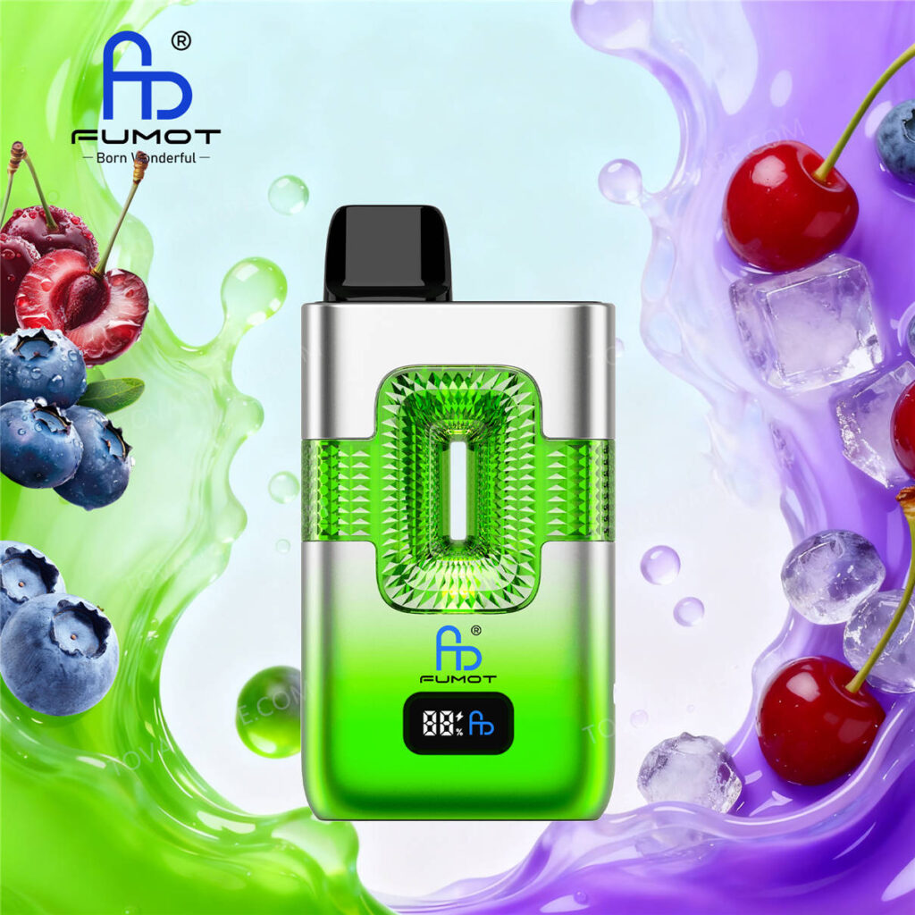 fumot eco 2in1 50k cherry ice blue razz cherry