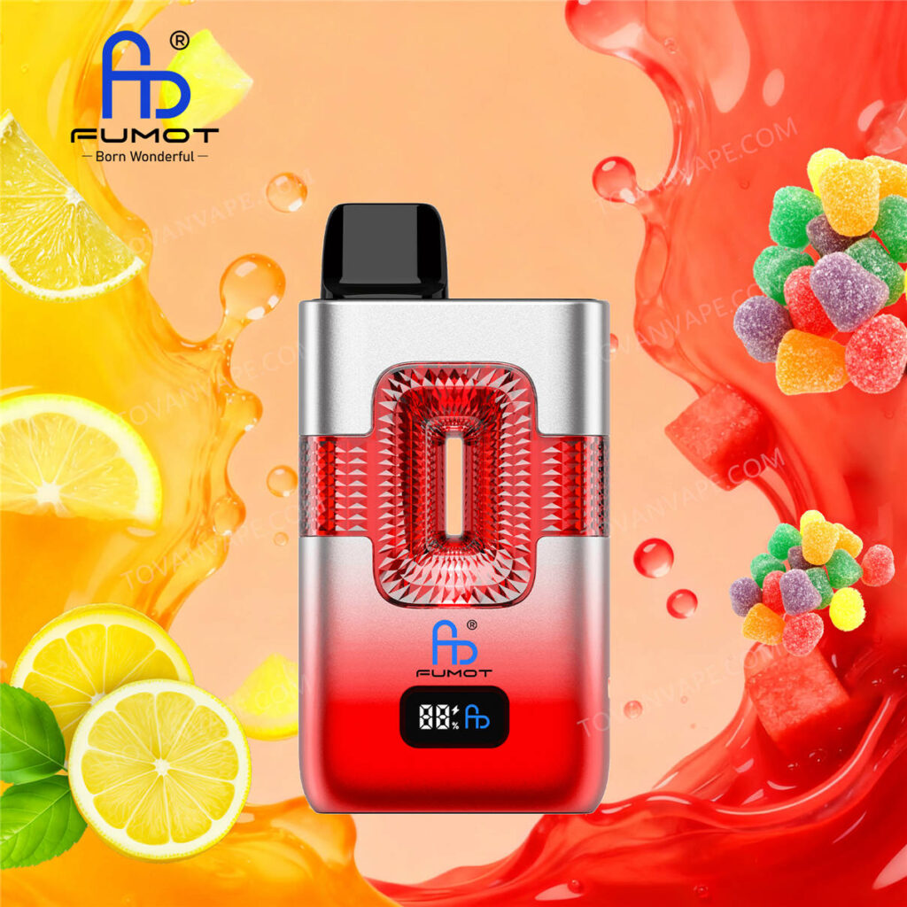 fumot eco 2in1 50k pink lemonade sour candy
