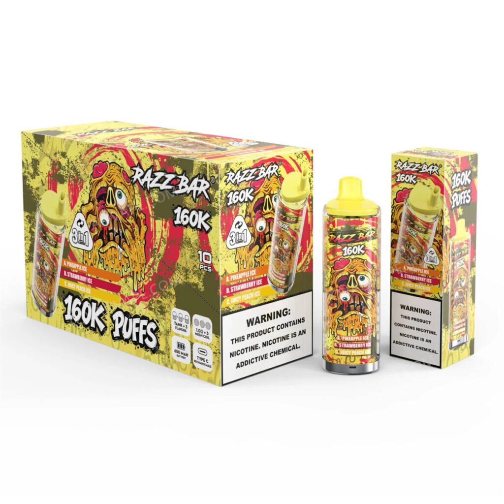 razz bar 160k pineapple ice - strawberry ice - juicy peachice razz bar 160k pineapple ice - strawberry ice - juicy peachice