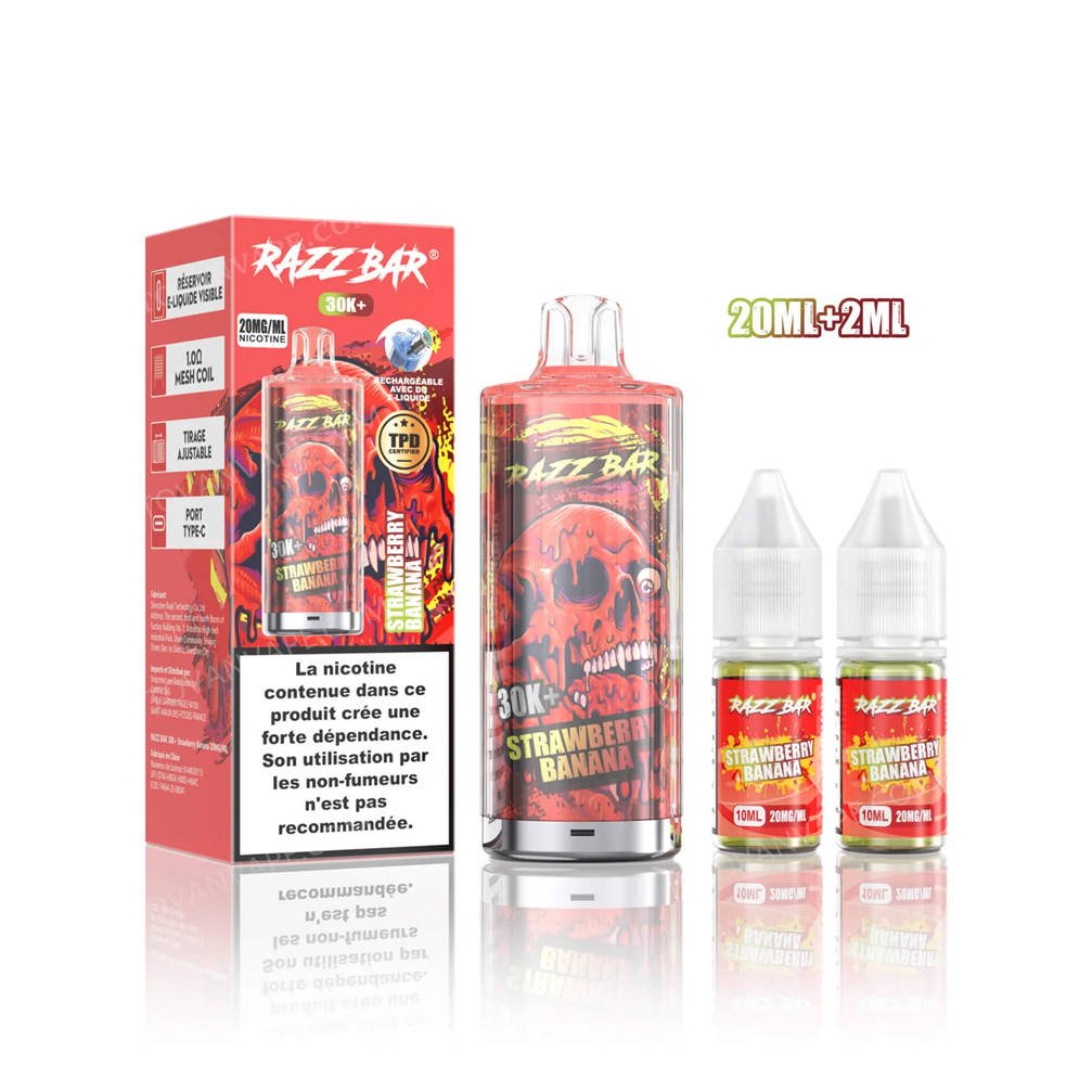 razz bar 30k+ tpd strawberry banana razz bar 30k+ tpd strawberry banana