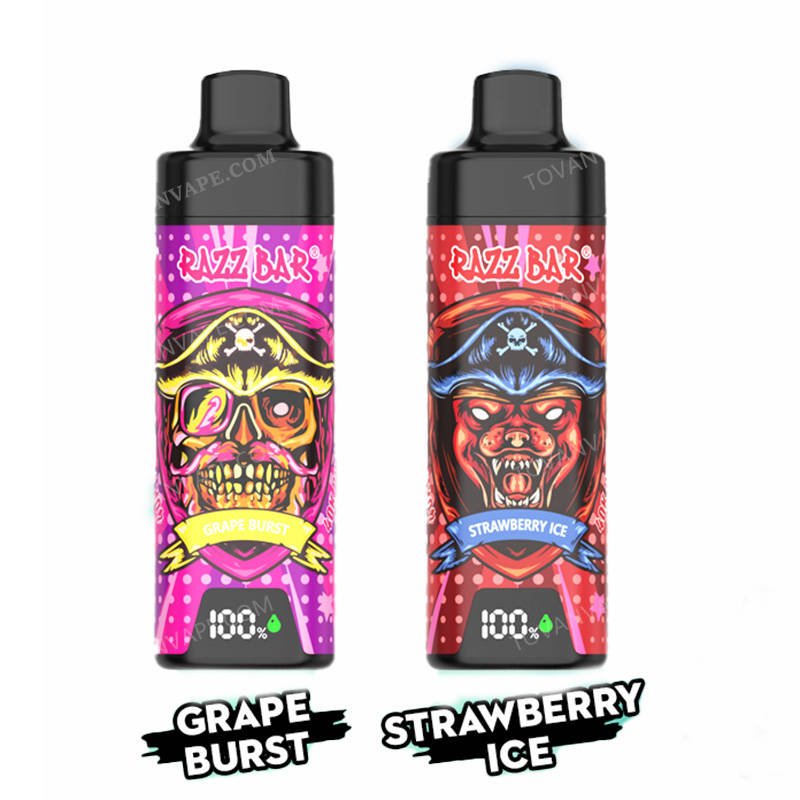 razz bar 40k mit Bildschirm strawberry ice