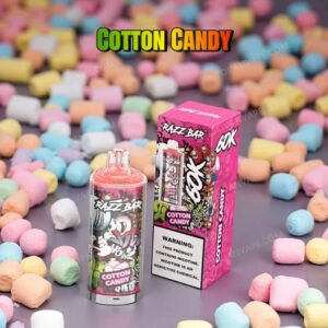 razz bar 60k cotton candy circondati da dolci nuvole rosa cotton candy