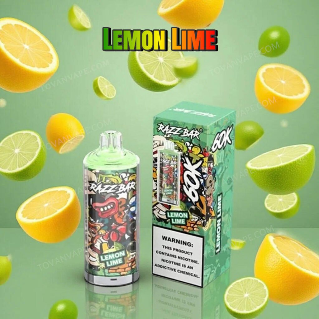 razz bar 60k lemon lime seduti tra limoni gialli freschi e lime verdi