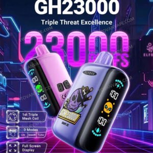 visual overview of the top 3 features on the elfbar gh 23k