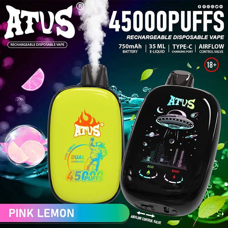 ATVS 45000 Pink Lemon Ice ATVS 45000 Pink Lemon Ice