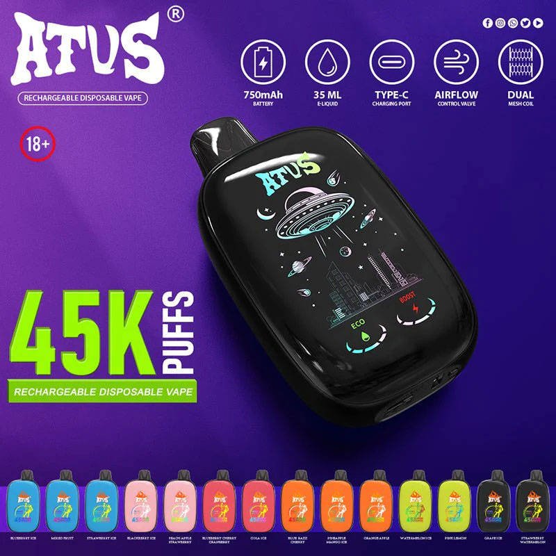 ATVS 45000 Puffs Disposable Vape Wholesale