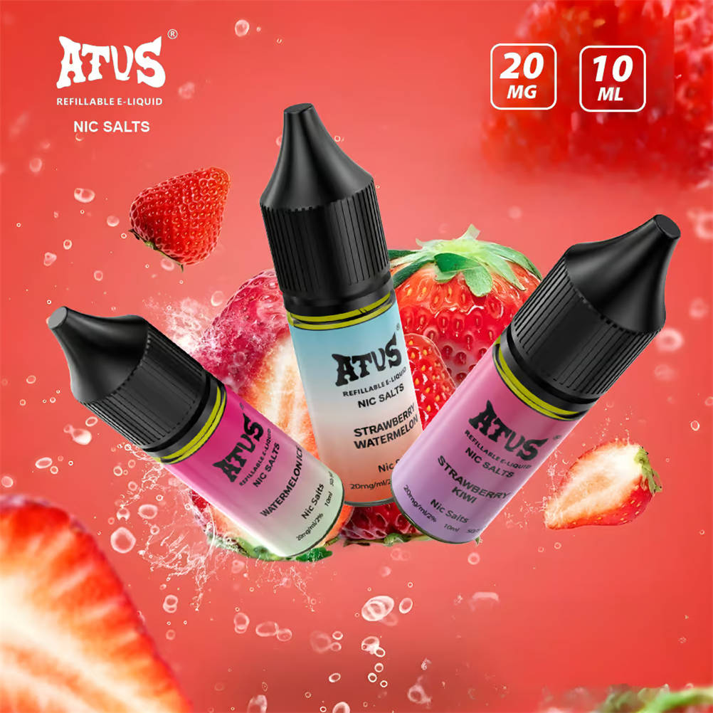 atvs, e-liquide 10 ml, strawberry kiwi