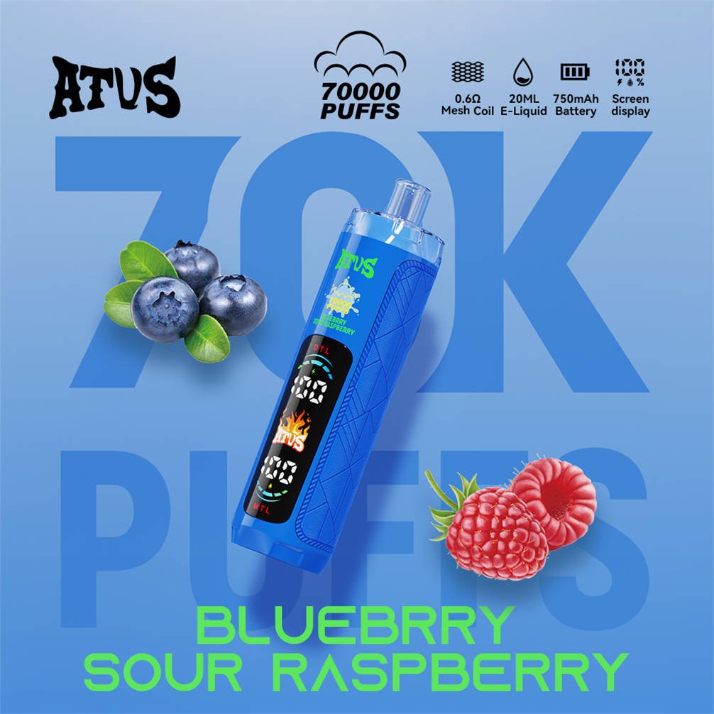 atvs 70k blueberry sour raspberry