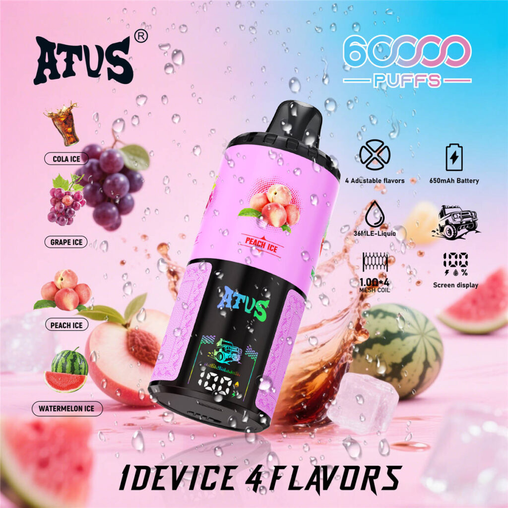 atvs warship 60 000 bouffées cola ice grape ice peach ice watermelon ice