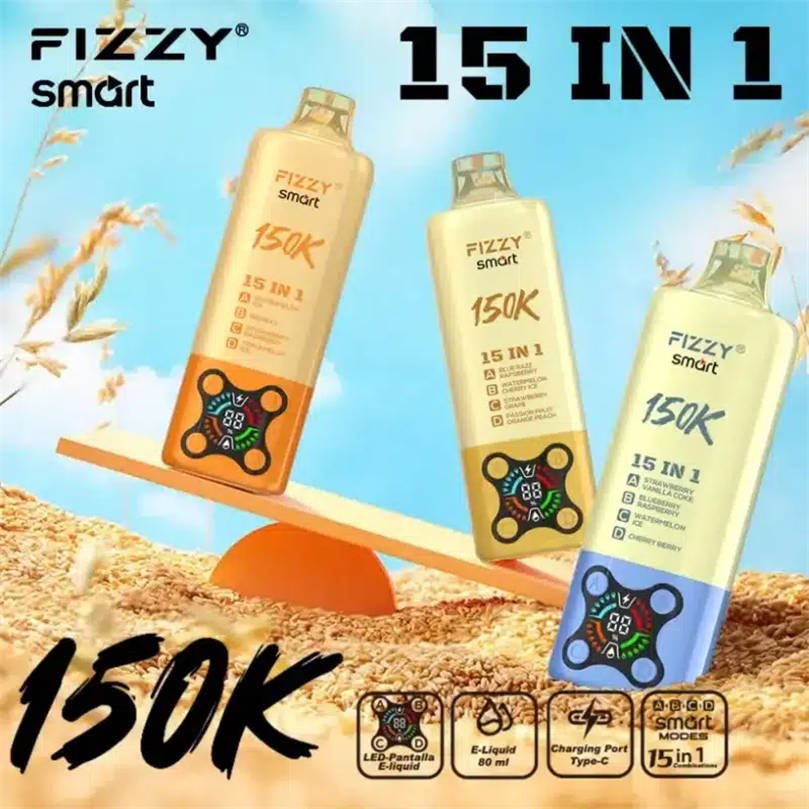 versioni colorate del modello fizzy 150k 15in1