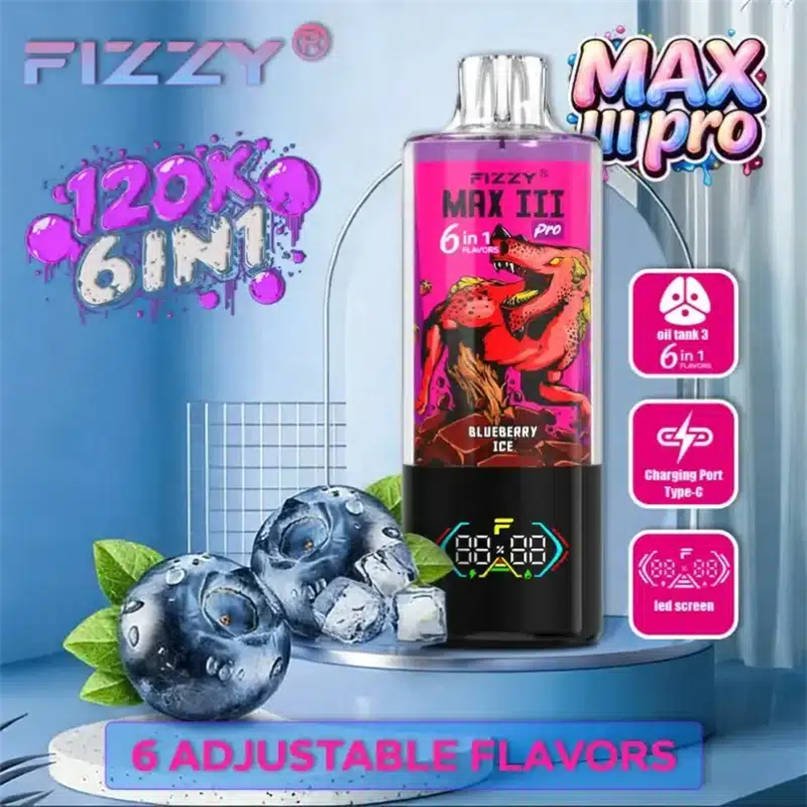 Analisi approfondita del sistema di capsule aromatizzate 6 in 1 del modello fizzy max iii pro 120k Analisi approfondita del sistema di capsule aromatizzate 6 in 1 del modello fizzy max iii pro 120k