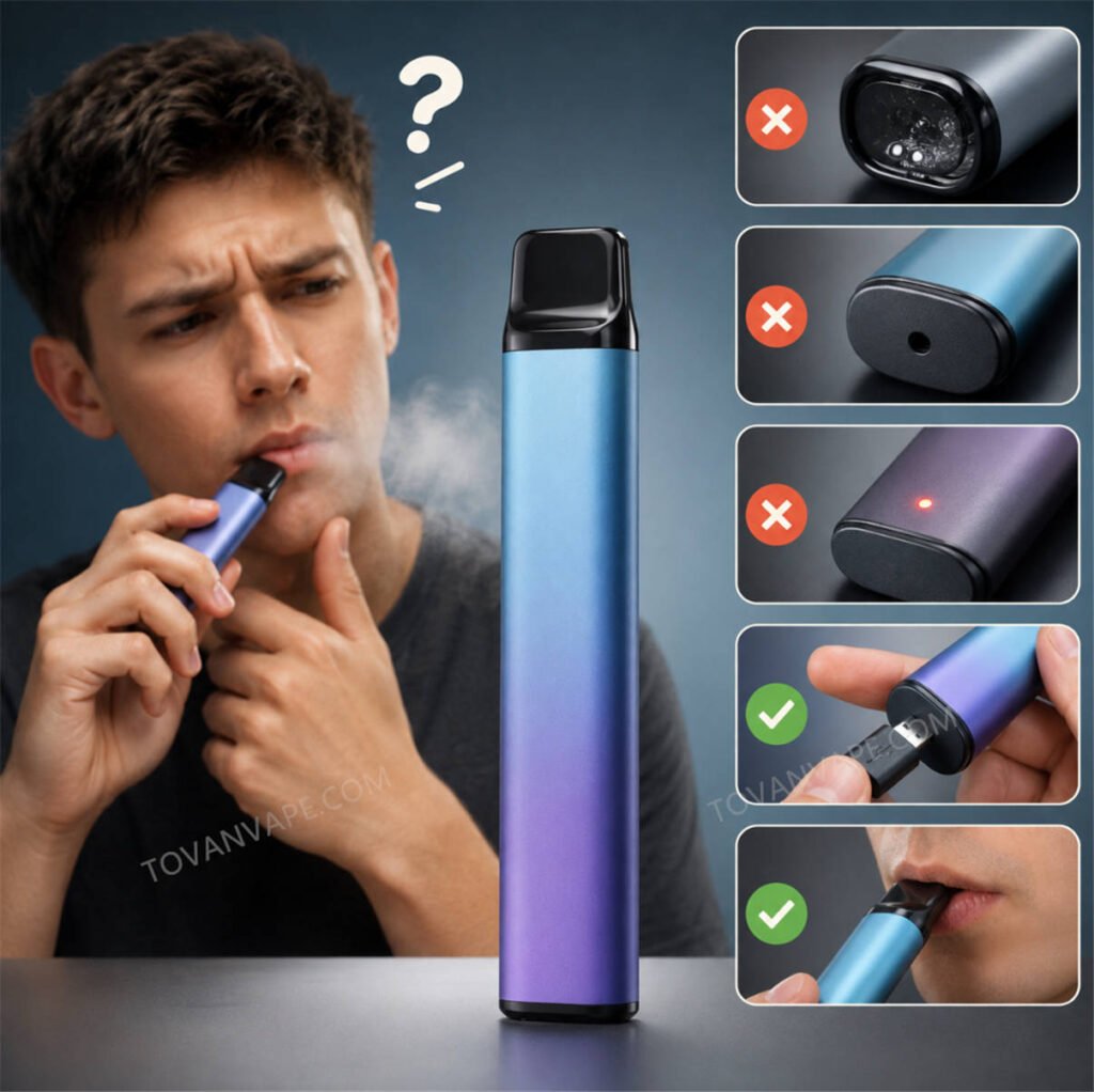 Disposable Vape Not Working? A 5-Minute Troubleshooting Guide