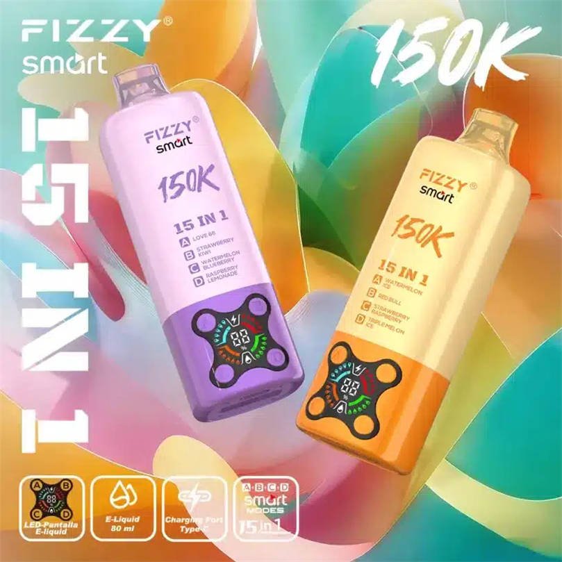 fizzy 150k: in primo piano il sistema di commutazione 15-in-1 per gusti multipli