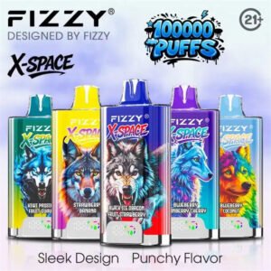 front view of the fizzy 100k x space showing its sleek modern design