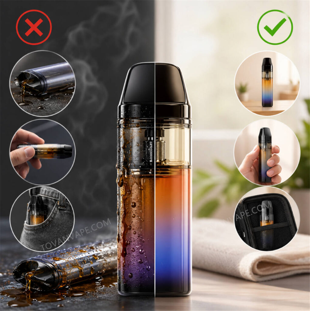 randm – Undichtigkeit oder Brandgeruch RandM Vape Leckage oder Brandgeschmack? Vermeiden Sie diese schlechten Gewohnheiten
