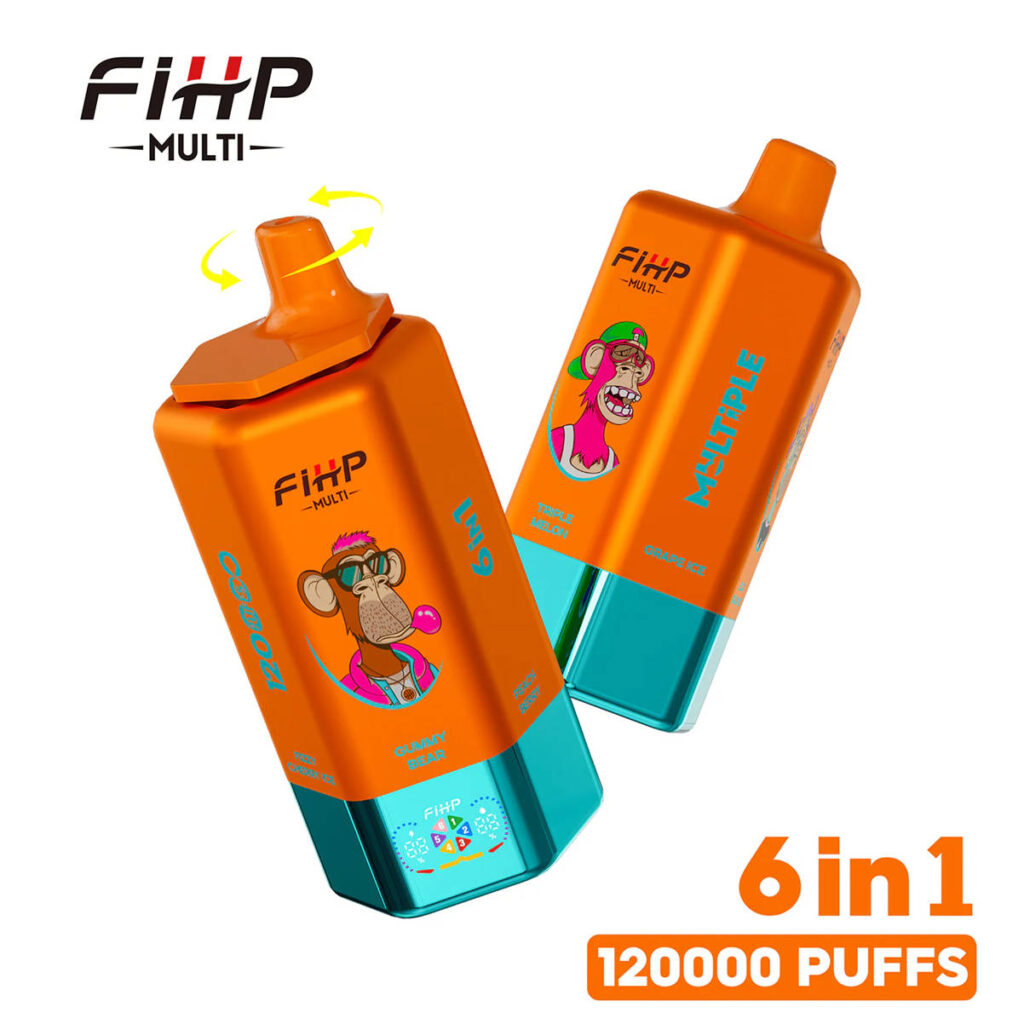 fihp 120000 6in1 peach berry triple melon grape ice black dragon ice fizzy cherry ice gummy bear