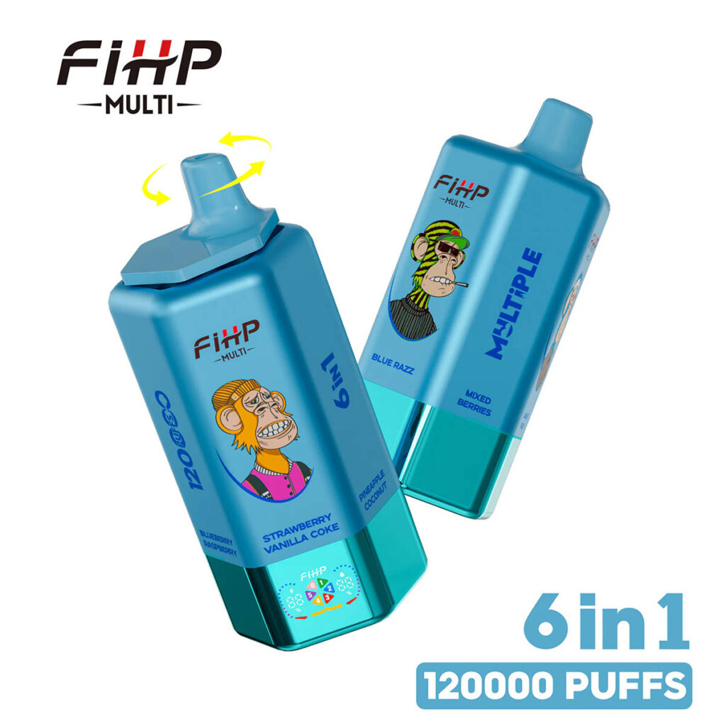 fihp 120000 6in1 pineapple coconut blue razz mixed berries mango peach blueberry raspberry strawberry vanilla coke